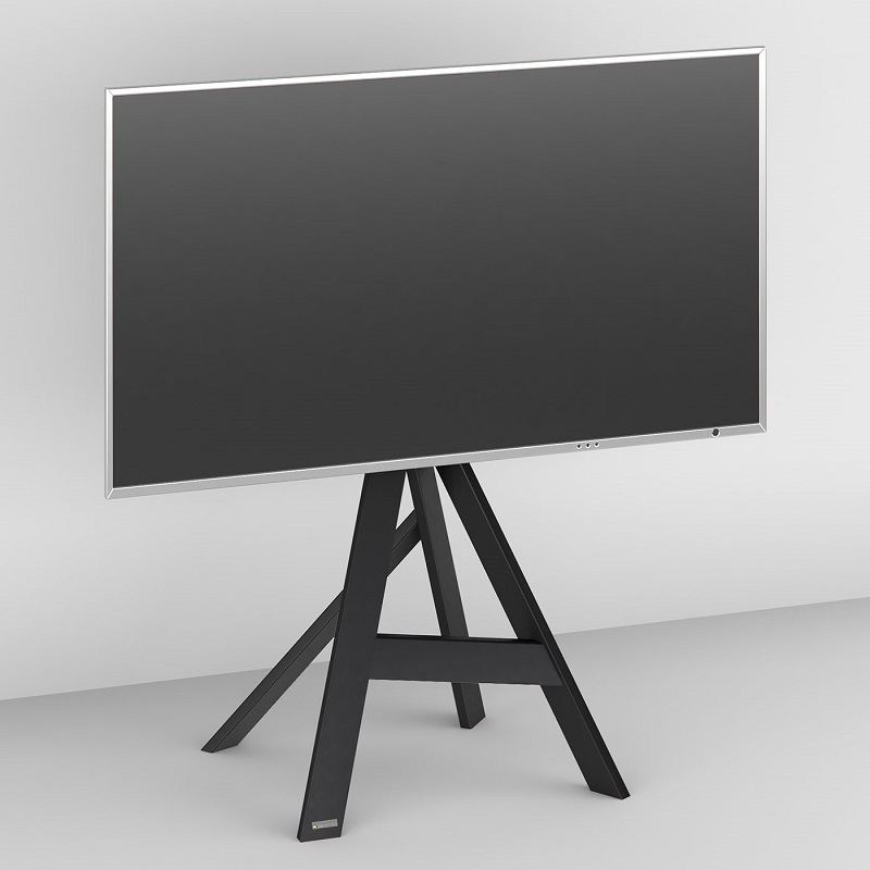 TV Standfuss, Stahl lackiert, schwarz, 40-65", TV Standfuss, Stahl lackiert, schwarz, 40-65",