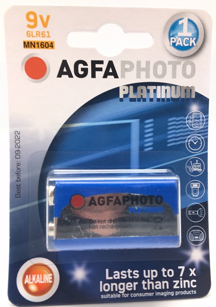 Alkaline 6LR61 9V,1er-Pack inkl.VEG,VPE 12 Stk. Alkaline 6LR61 9V,1er-Pack inkl.VEG,VPE 12 Stk.