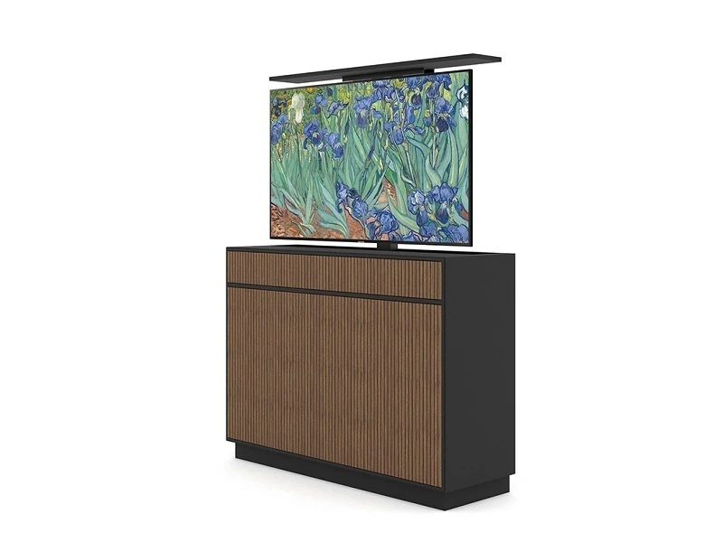 AV-TV Möbel inkl. Liftsystem, Nussbaum / 5896