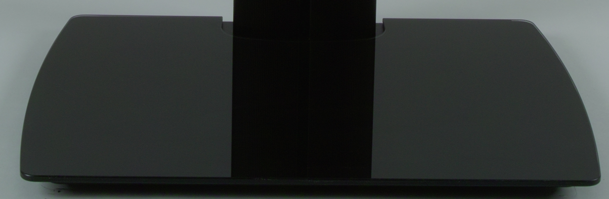 Linea Fuss, schwarz, 700x480mm, Metallplatte Linea Fuss, schwarz, 700x480mm, Metallplatte