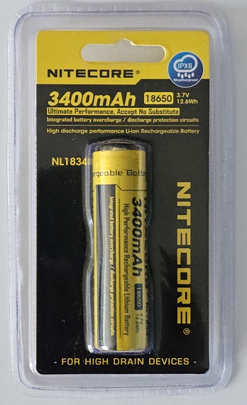 Li-Ion Akku, 18650, 3500mAh, 3.6V / 12.6Wh Li-Ion Akku, 18650, 3500mAh, 3.6V / 12.6Wh