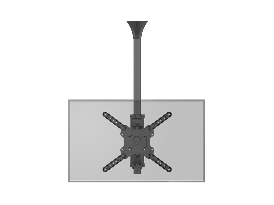 Deckenhalter 1x, 17"-42", VESA 100x100-400x