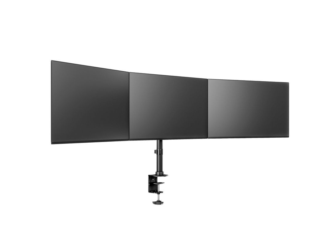 Monitorhalter Basic, tripple, schwarz, Alu/Metall Monitorhalter Basic, tripple, schwarz, Alu/Metall