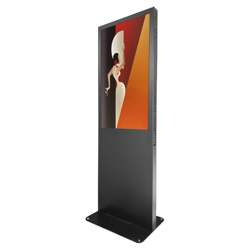Indoor Stele Portrait, 43" Bildschirm, ohne Glas,