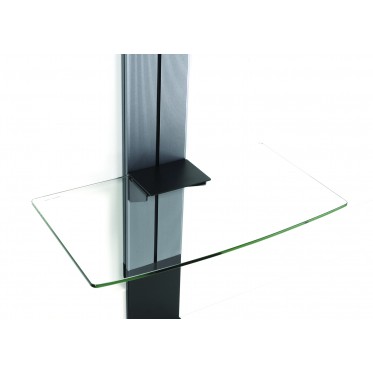 AV Tablar zu Wandhalter mit Schiene,Aluminium/