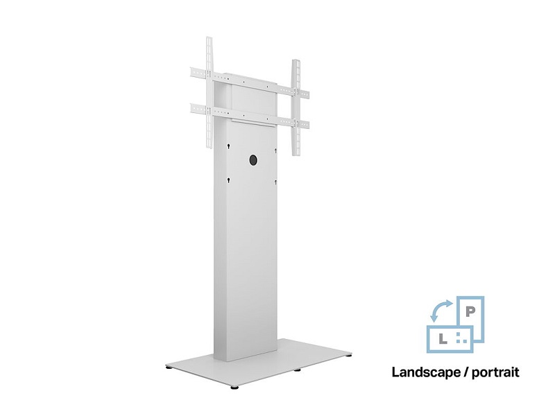 Indoor Kiosk 65-86", Metall,max 50kg, weiss, Indoor Kiosk 65-86", Metall,max 50kg, weiss,