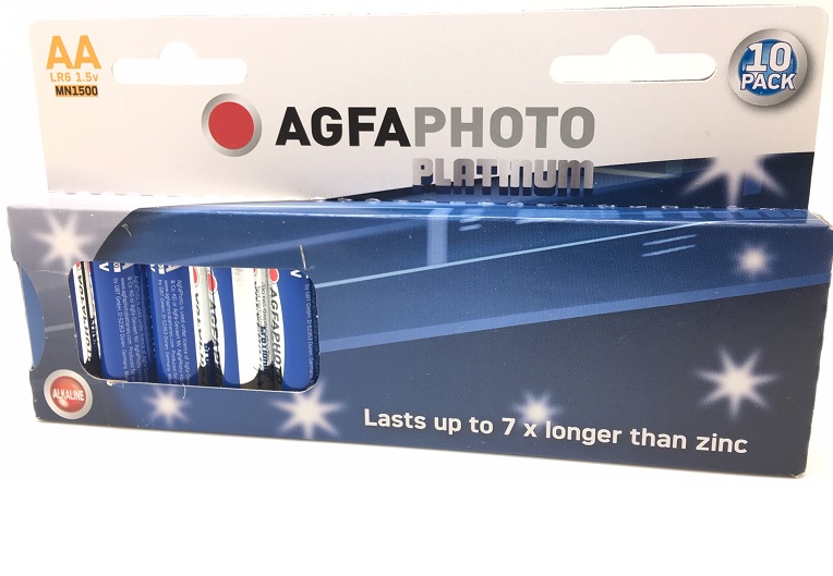 Alkaline MN1500/AA/LR6, 10er-Pack, inkl. VEG Alkaline MN1500/AA/LR6, 10er-Pack, inkl. VEG