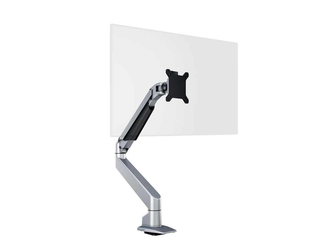 Monitorhalter mit Gasfeder bis 32", silber, Metall Monitorhalter mit Gasfeder bis 32", silber, Metall