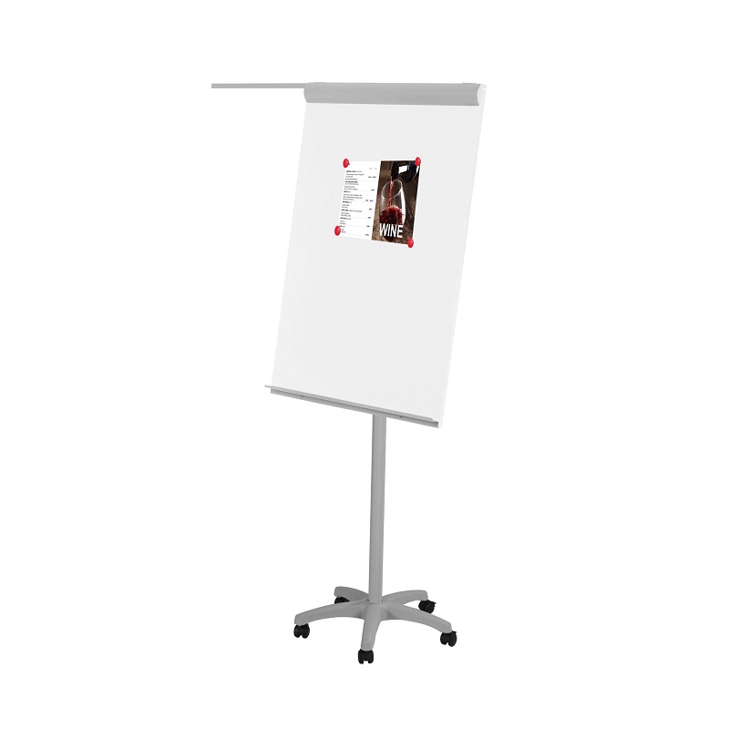 Mobiler Flipchart, 104x68cm, magnetisch, Mobiler Flipchart, 104x68cm, magnetisch,