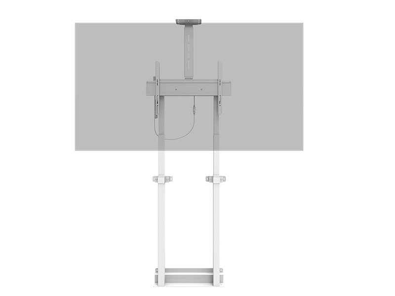 Standfuss elektr, -90", max 90 kg, weiss Standfuss elektr, -90", max 90 kg, weiss