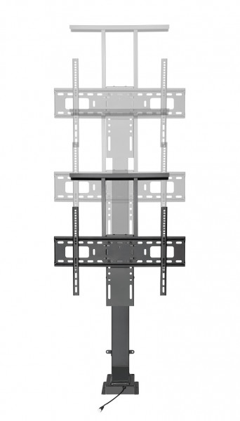 TV Lift, 37-65", schwarz, Stahl, Hub 900mm